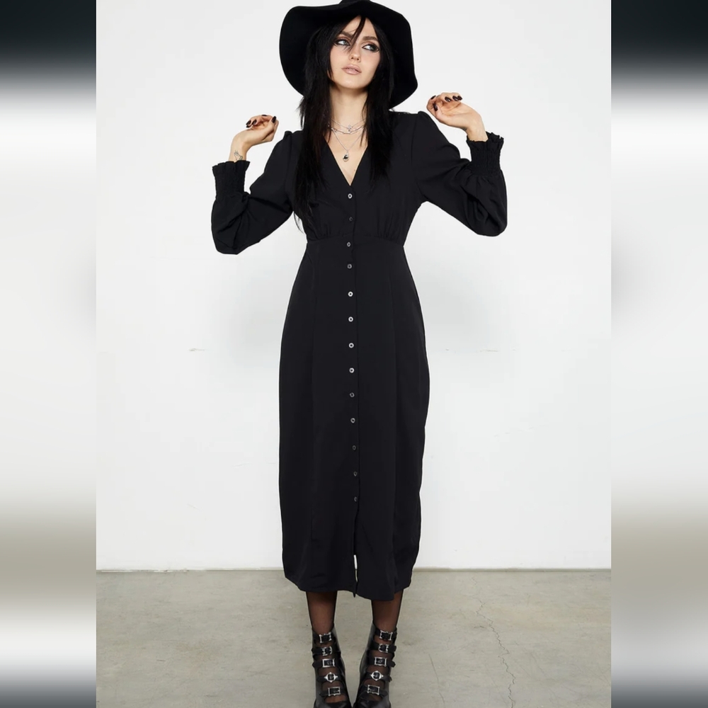 Disturbia Cora Button Up Dress